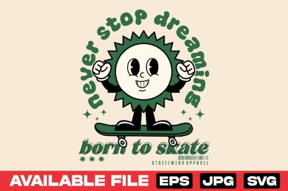 Cartoon Sun Skateboarding: A Graphic T-Shirt Design Review