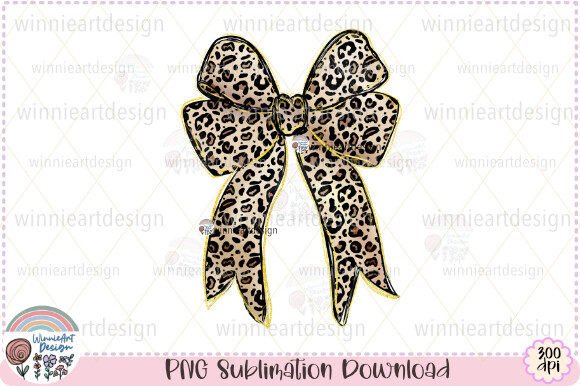 Coquette Bow Leopard Glitter Soft Girl T-Shirt Graphics