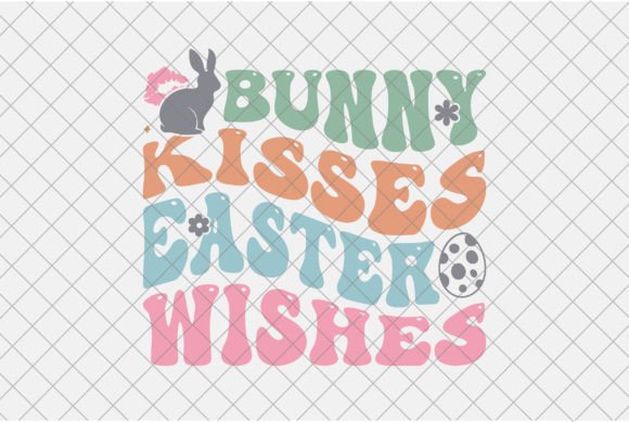 Easter Bunny Kisses Graphics & T-Shirt Designs