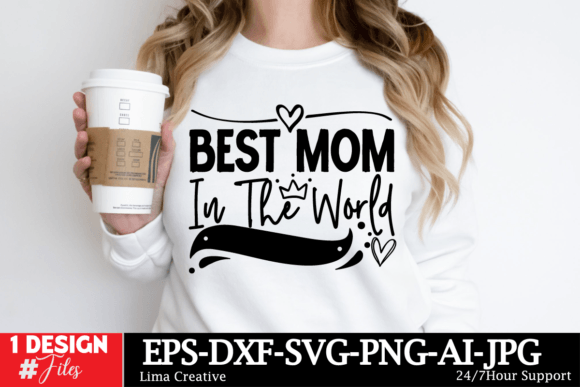 Evaluating a “Best Mom in the World” SVG Design for Product Selling