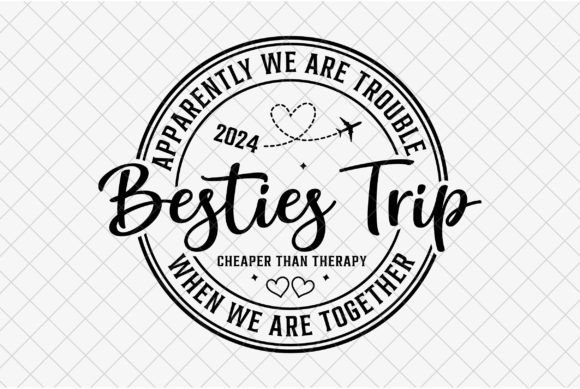 Friends Vacation 2024 Besties Trip SVG Graphics Review