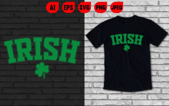 Irish T Shirt, Shamrock T Shirt: Graphic & Design Review
