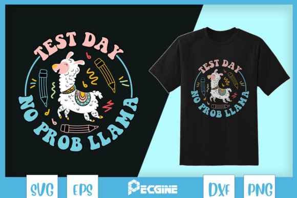 No Prob-Llama Test Day Teacher SVG: A Stitcher's Honest Take