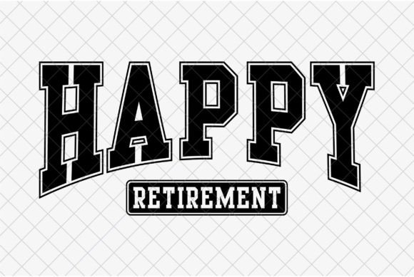 Retired Varsity PNG Happy Retirement SVG Graphics Review